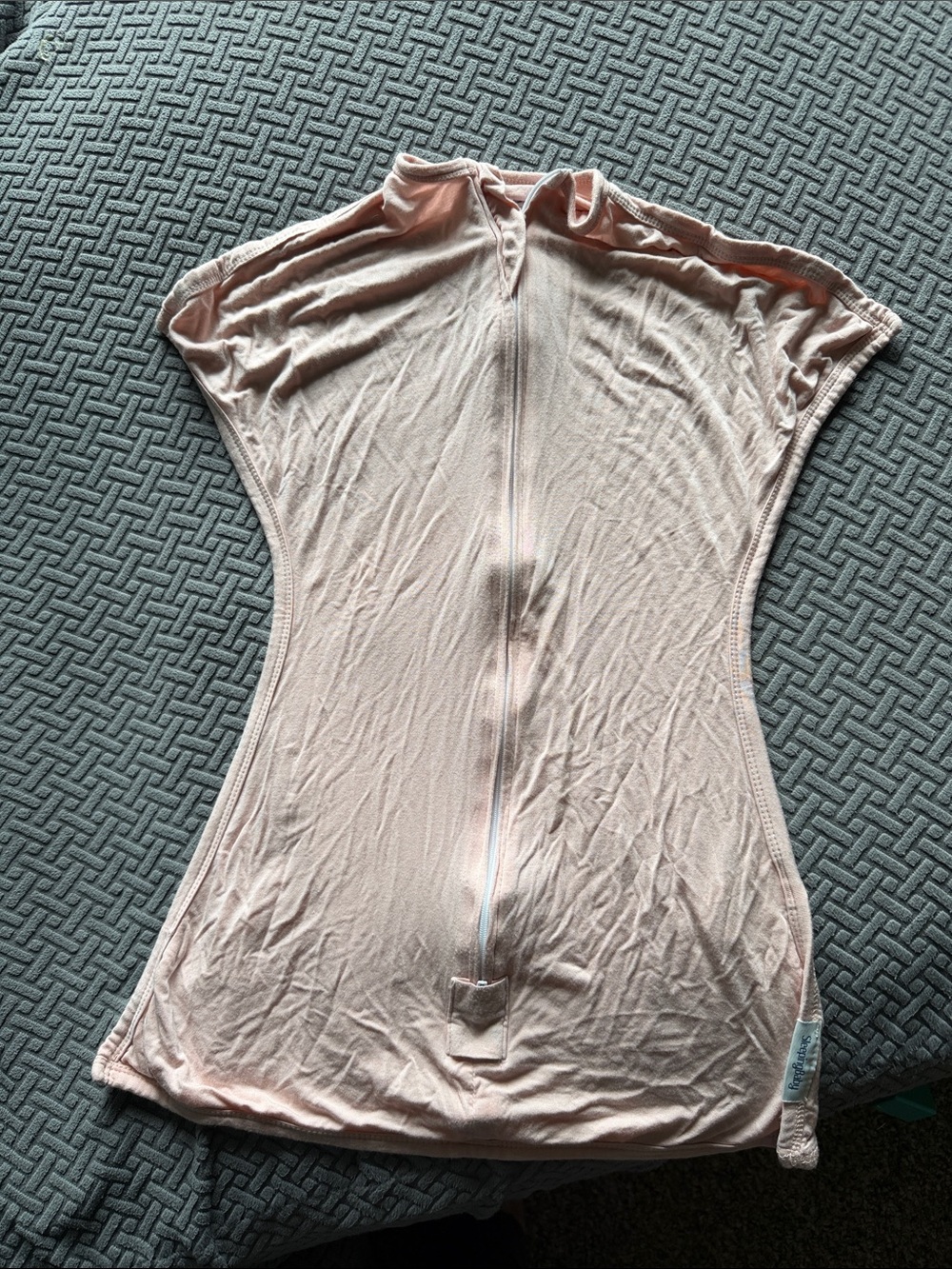 Light Pink Sleeping Baby sleep sack/star